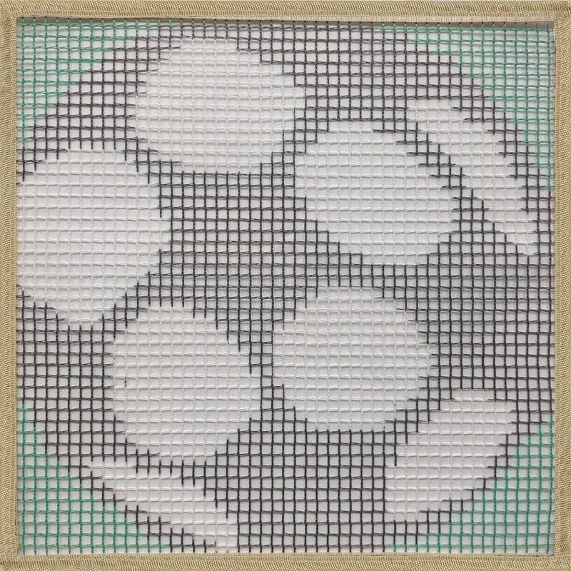 Numptain Latch Hook Kits for Adults,DIY Rug Crafts Football Pattern Color Printed Canvas,Latch Hook Kits for Beginners Handmade Needlework Crafts Home Decoration,12"x12"NT1 - Image 2